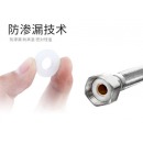 防爆进水管热水器冷热高压进出水软管马桶进水软管80cm