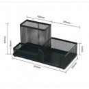 齐心B2061，网格多功能笔座