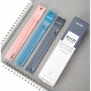 得力A816，0.5mm乐素学生中性笔笔芯 20支/盒