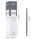 得力A816，0.5mm乐素学生中性笔笔芯 20支/盒