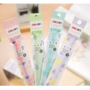 得力A727，0.5mm中性替芯 全针管黑色替芯笔芯学生用中性笔笔芯20支装