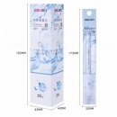 得力A871中性笔芯-黑色*0.38mm全针管 得力0.38全针管笔芯中性笔芯替芯中性笔替芯 20支/盒