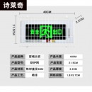 安全出口防护罩消防应急疏散指示灯金属面罩防踢防撞学校保护网