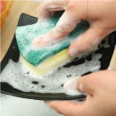 妙洁 洗碗海绵加厚清洁海绵擦 厨房抹布魔力擦百洁布 一个装 1个装
