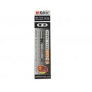 晨光 MG1530 大白鲨中性水笔芯 中性笔替换芯0.5mm 10支 黑色