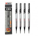 晨光 MG1530 大白鲨中性水笔芯 中性笔替换芯0.5mm 10支 黑色