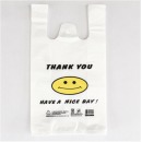 提背心笑脸袋 购物袋 100只 加厚塑料袋 分类垃圾桶袋 超市食品打包袋