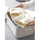 衣柜收纳箱玩具储物箱大号塑料家用零食收纳盒整理箱衣服收纳神器