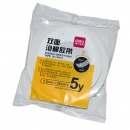 得力(Deli) 30412 泡棉双面胶带 24mm*5y 白色 单卷装