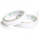 得力(deli)高粘性棉纸双面胶带 18mm*10y(9.1m/卷) 单卷装 办公用品 30402