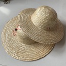 手工麦秆草帽男钓鱼帽户外田园防晒遮阳帽子女夏季大檐农用太阳帽