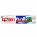 中华健齿白牙膏珍珠岩美白牙齿155g清新薄荷