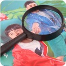 手持式放大镜 儿童学生用品老人用品 学习教具放大镜
