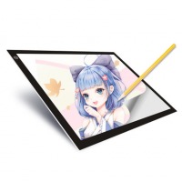 A4A3拷贝台LED临摹台透光板动漫透光箱书法素描发光透写台超薄