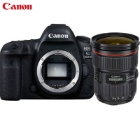 佳能（CANON） 佳能5D4新款镜头套装（含佳能5D4机身+佳能24—70 F2.8 镜头 闪迪128内存卡两张，读卡器一个）