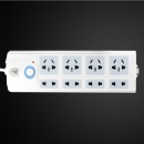 子弹头插座 排插插排 8米线板 接线板插板