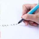 白雪（X88）细笔尖走珠笔 直液式走珠笔 学生考试专用笔 黑色