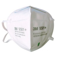 3M一次性口罩KN95防尘9501V+防雾霾9502V头戴式N95专用9001V