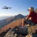 Smatree适用于大疆御2无人机收纳包Mavic2 Pro/zoom版配件收纳箱防水箱