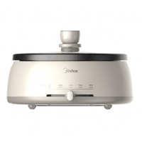 美的（Midea）电火锅家用4L 多功能电炒锅电煮锅 韩式电热锅DY28P151