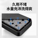 箭牌卫浴（ARROW）淋浴花洒套装 精铜主体龙头淋浴喷枪花洒喷头浴室沐浴莲蓬头 哑黑四功能自洁花洒