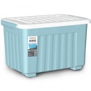 加厚塑料收纳箱衣物整理箱玩具储物箱