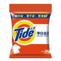 汰渍洗衣粉260g家庭装实惠家用香味持久