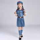 六一儿童小红军演出服女童幼儿园八路军表演服红星闪闪军装合唱团（租赁）