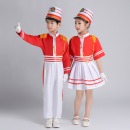 六一幼儿园升旗手服装儿童仪仗队表演服国旗班鼓手服鼓号队演出服