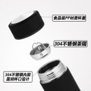 高档304不锈钢磨砂保温杯男商务大容量水杯女带茶隔刻字定制LOGO