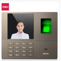 得力T999人脸+指纹考勤机