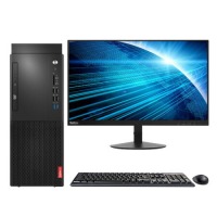 联想商用台式机启天M420 i5-9500 8G 1T+128G固态 集成显卡 21.5寸显示器 定制