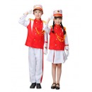 儿童鼓号队服装中小学生仪仗队管乐队表演幼儿园升旗手仪式演出服