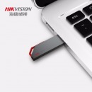 海康威视(HIKVISION) 32GB USB3.0 金属U盘X303刀锋黑色 一体封装防尘防水 电脑车载投标高速优盘系统盘