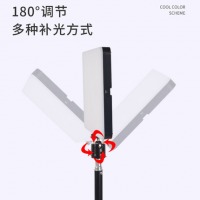 方形补光灯拍照室内打光led摄影灯光可调色温摄像灯轻薄婚庆人像拍摄食品珠宝服装摄影灯平板