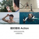 DJI 大疆 Action 2 双屏套装 灵眸运动相机 小型数码摄像机 4K vlog+64G内存卡