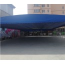 国产遮阳棚伸缩式雨棚 大型移动推拉雨棚夜市排挡帐篷收缩遮阳蓬停车棚活动仓库伸缩棚子 定做其它尺寸款请联系客服