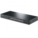 TP-LINK TL-SG5428 24口千兆三层网管交换机 4个光纤口