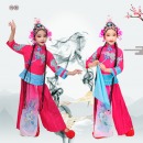 儿童俏花旦演出服舞蹈戏曲表演服国剧京剧水梨园女小花旦唱戏服装