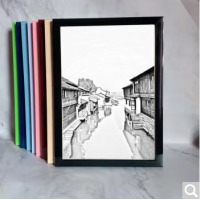 画框相框 8开儿童画装裱美术画素描8K画框相框
