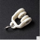 窗帘轨道配件滑轮子辅料滚轮老式直轨弯轨导轨挂钩环滑轨走轮滑轮