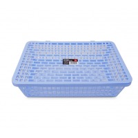 得力（deli） A4塑料文件篮/资料框/收纳篮/文件筐/资料筐/发票筐 924