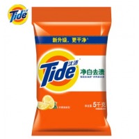 汰渍 Tide 蔡徐坤推荐 净白去渍洗衣粉（柠檬清香）10斤袋装 强力去油渍污渍 宅家洁净 补充装