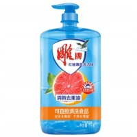 雕牌 红柚薄荷洗洁精1kg 火锅烧烤去重油 烧焦食物附着 隔夜凝固油渍 难洗餐具