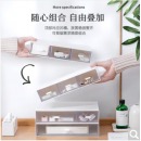 捷扣/JEKO&JEKO 透明桌面收纳盒 化妆品收纳盒 办公用品 学生宿舍 文具收纳盒 首饰盒