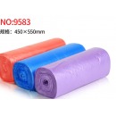 得力(deli)45*55CM断点式彩色垃圾袋 经济耐用 办公用品