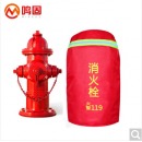 鸣固 室外消火栓保护罩 灭火器消防炮罩 加厚防雨防尘罩 接合器防冻保温套 消防栓保护罩（加棉）70*35