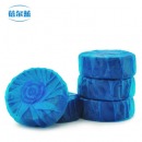 蓓尔蓝 XS-0001 洁厕宝 蓝泡泡洁厕灵 清香型马桶自动清洁剂 去异味洁厕块 1块装