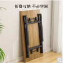 奇晟铭源 电脑桌折叠桌书桌条桌学习桌签约桌台式机饭店家用桌子长桌培训桌100*50*75CM