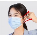 振德（ZHENDE)一次性口罩 工厂 透气口罩面罩 三层防护 舒适透气 10只/包